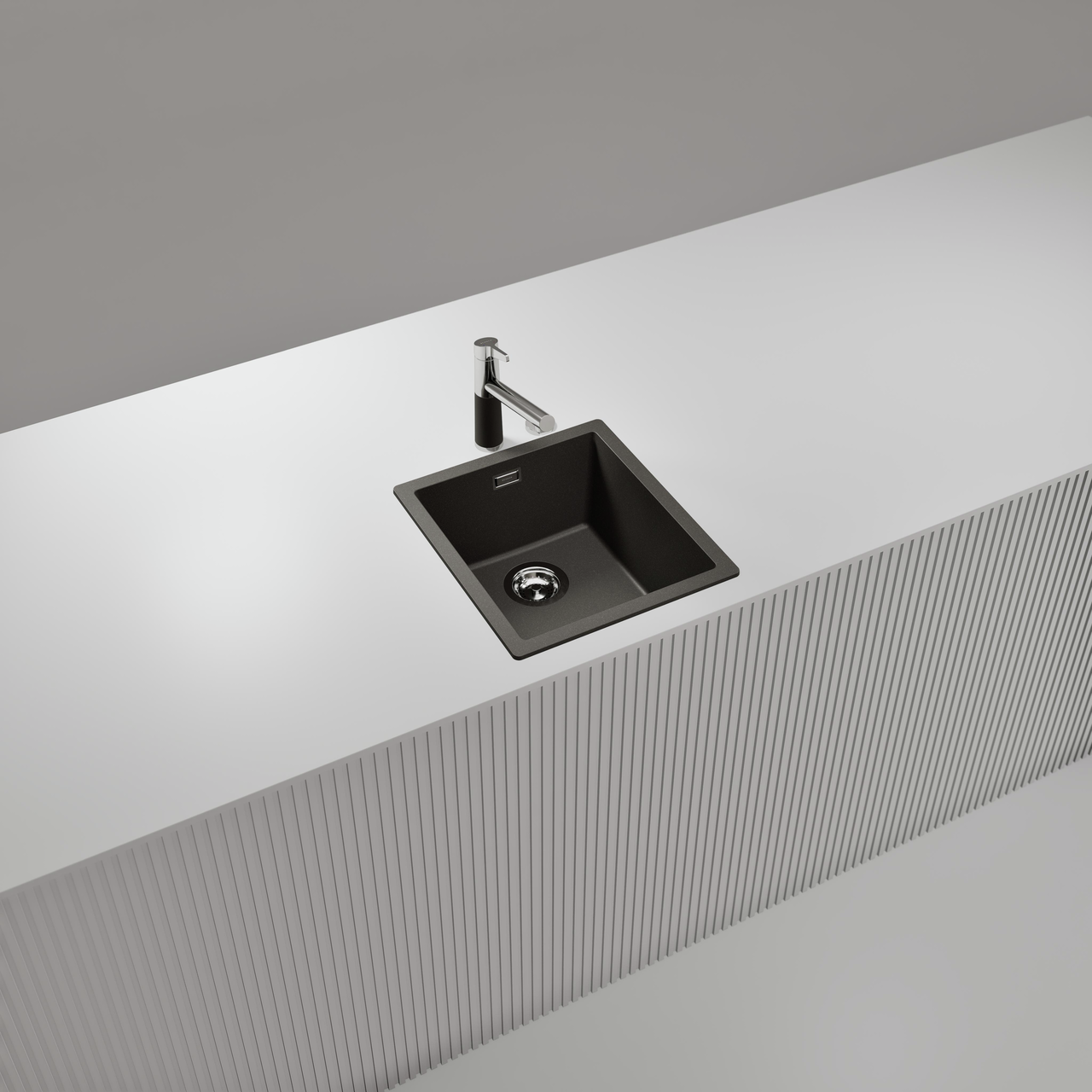 Dřez FORMHAUS D-100LS NERO